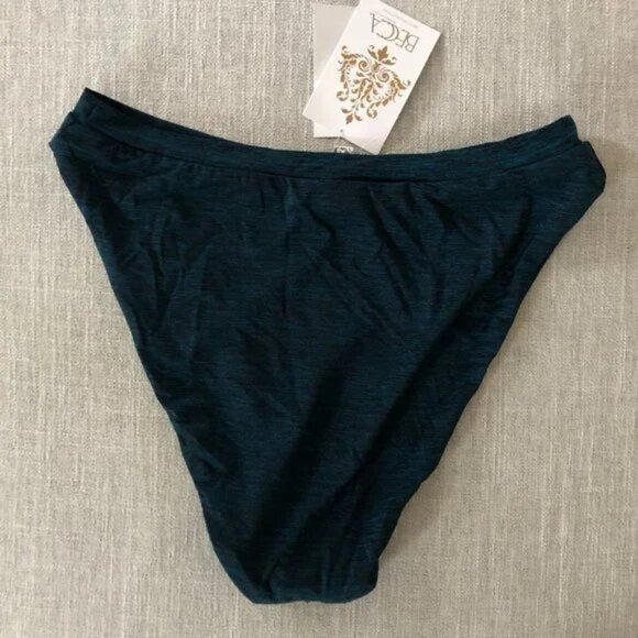Becca Swim Mesa Verde High Waist Bottom (size L) NWT - Picture 8 of 8